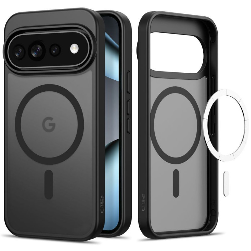 Tech-Protect Magmat MagSafe Hülle für Google Pixel 9 / 9 Pro / 10 / 10 Pro / 11 / 11 Pro, Mattschwarz