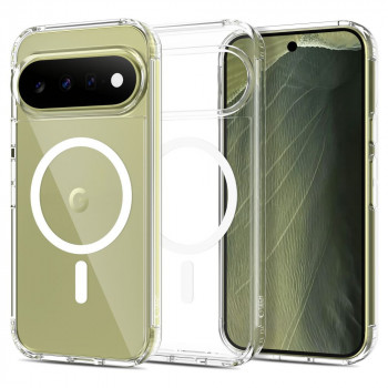 Tech-Protect FlexAir Hybrid MagSafe Hülle für Google Pixel 9 / 9 Pro / 10 / 10 Pro / 11 / 11 Pro, transparent (THP5676)