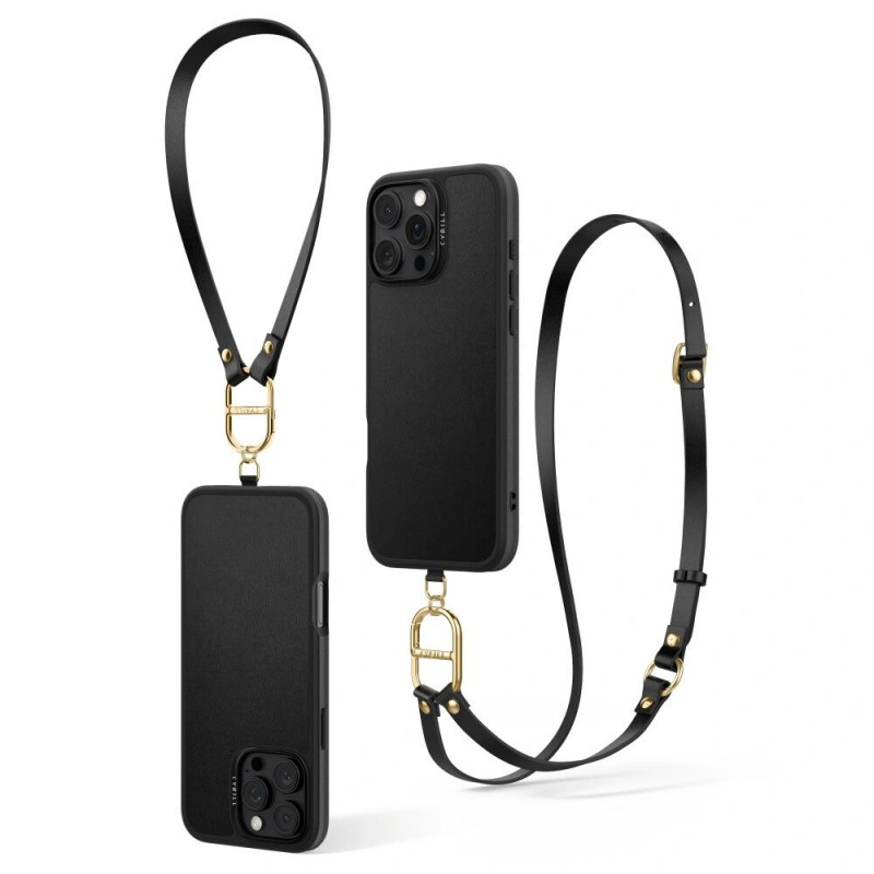 Spigen Cyrill Kajuk Classic Charm Mag MagSafe Hülle für Apple iPhone 16 Pro, Schwarz
