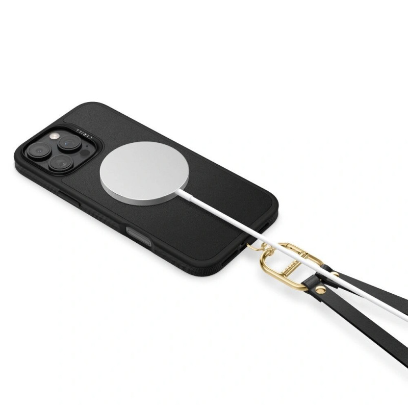 Spigen Cyrill Kajuk Classic Charm Mag MagSafe Hülle für Apple iPhone 16 Pro, Schwarz