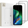 Tech-Protect Glass Fit+ Panzerglas für Xiaomi Redmi 17 4G / 5G, Schwarz (2 Stück) (THP5701)