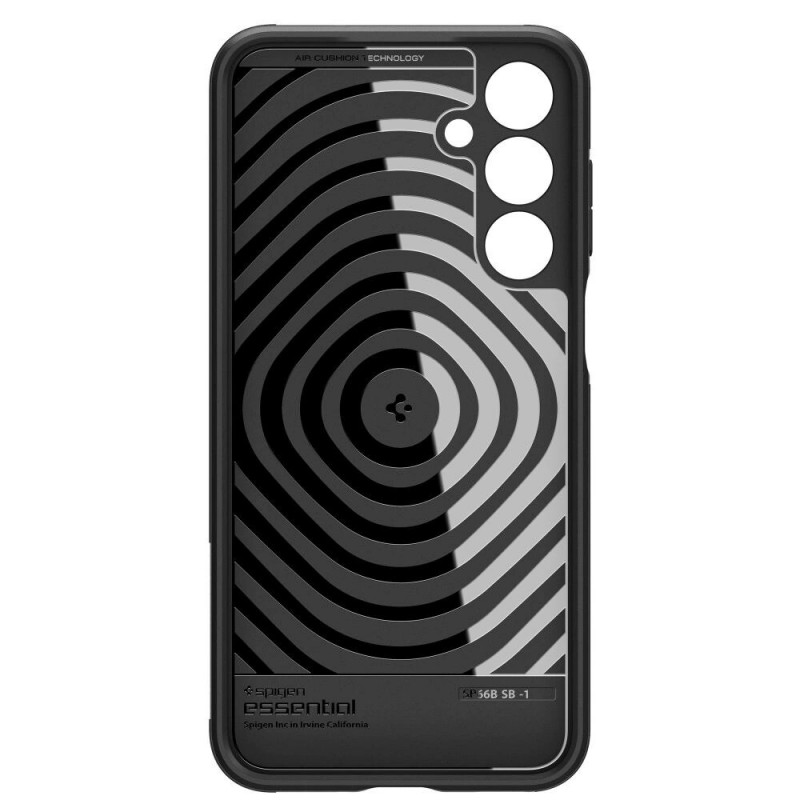 Spigen Essential SandBlast Hülle für Samsung Galaxy M35 5G, Mattschwarz