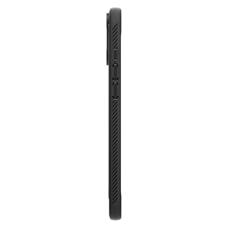 Spigen Rugged Armor Mag MagSafe Hülle für Apple iPhone 16, Mattschwarz