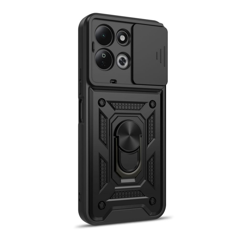 Tech-Protect CamShield Pro Hülle für Xiaomi Redmi 17 4G / 5G, Schwarz