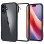 Spigen Ultra Hybrid Hülle für Apple iPhone 16, Mattschwarz