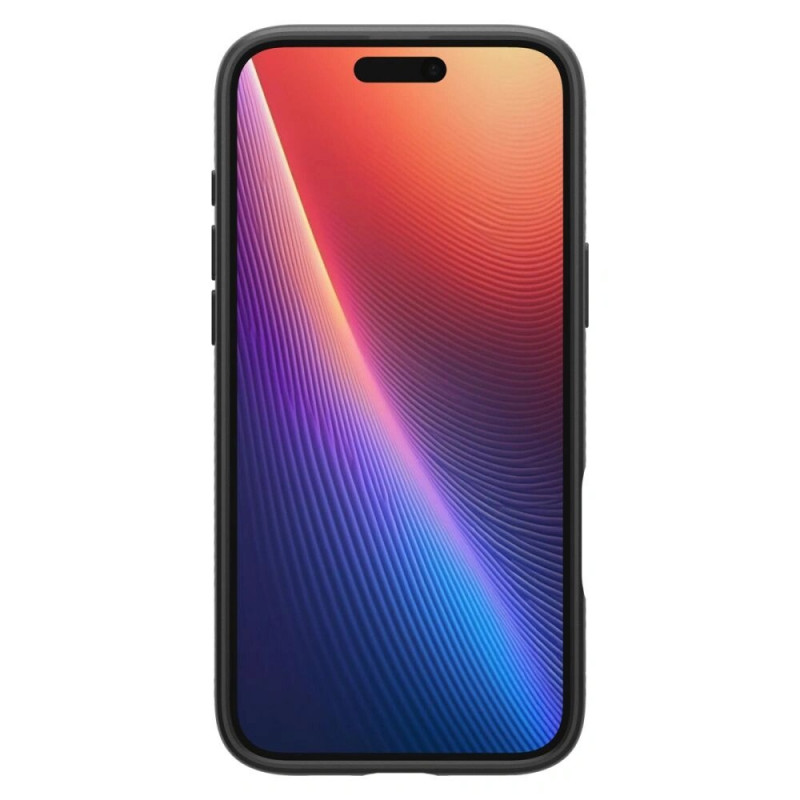 Spigen Liquid Air Hülle für Apple iPhone 16, Mattschwarz