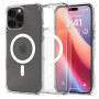 Spigen Ultra Hybrid Mag MagSafe Hülle für Apple iPhone 16 Pro, Frost Clear