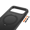 Tech-Protect MagAir Stand MagSafe CC Hülle für Apple iPhone 17 Pro Max / 18 Pro Max, Mattschwarz