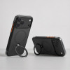 Tech-Protect MagAir Stand MagSafe CC Hülle für Apple iPhone 17 Pro Max / 18 Pro Max, Mattschwarz