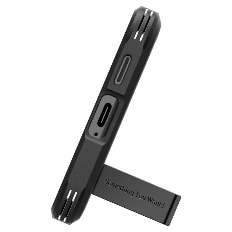 Spigen Tough Armor Hülle für Samsung Galaxy S24, Schwarz