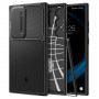 Spigen Optik Armor Hülle für Samsung Galaxy S24 Ultra, Schwarz