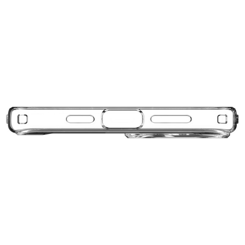 Spigen Ultra Hybrid Mag Hülle mit MagSafe für Apple iPhone 15 Plus / 14 Plus, Zero One, Weiß
