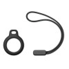 Tech-Protect Rough Chain Schlüsselanhänger-Hülle für Apple AirTag, Schwarz (2 Stk.)