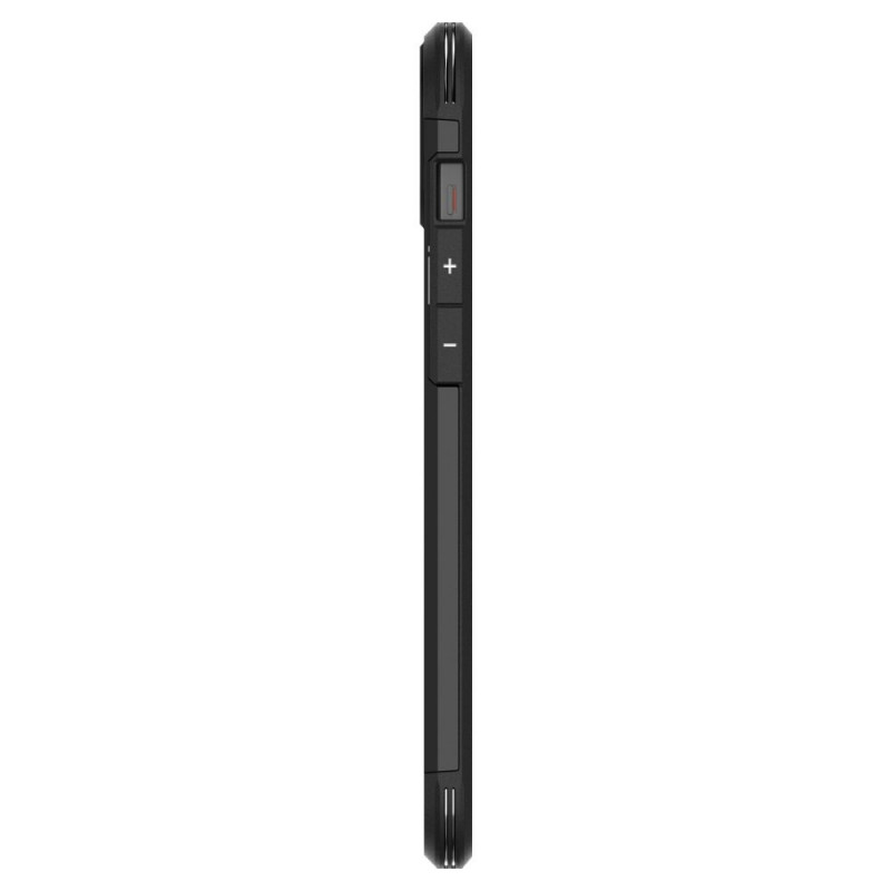 Spigen Tough Armor Mag Hülle mit MagSafe für Apple iPhone 15, Schwarz