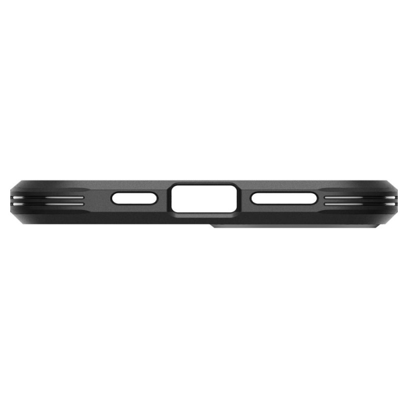 Spigen Tough Armor Mag Hülle mit MagSafe für Apple iPhone 15, Schwarz