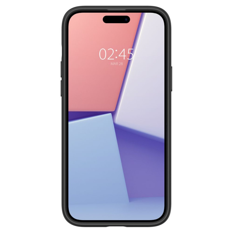 Spigen Ultra Hybrid Hülle für Apple iPhone 15, Mattschwarz