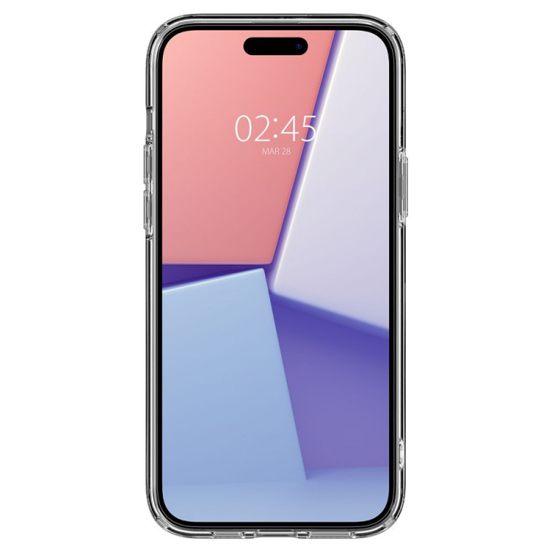 Spigen Ultra Hybrid Hülle für Apple iPhone 15, Crystal Clear