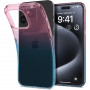 Spigen Liquid Crystal Hülle für Apple iPhone 15 Pro, Gradation Pink