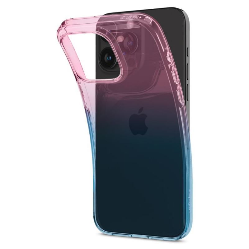 Spigen Liquid Crystal Hülle für Apple iPhone 15 Pro, Gradation Pink