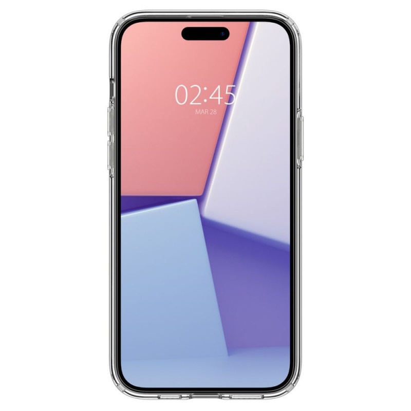 Spigen Liquid Crystal Hülle für Apple iPhone 15 Plus / 14 Plus, Crystal Clear