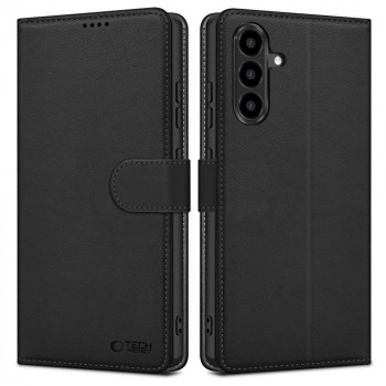 Tech-Protect Wallet Case für Samsung Galaxy A36 5G, Mattschwarz (THP3840)