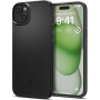 Spigen Thin Fit Hülle für Apple iPhone 15 Plus / 14 Plus, Schwarz