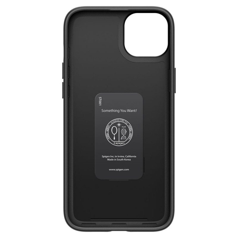 Spigen Thin Fit Hülle für Apple iPhone 15 Plus / 14 Plus, Schwarz
