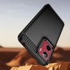Tech-Protect TPUCarbon Hülle für Motorola Moto G05 / E15, Schwarz