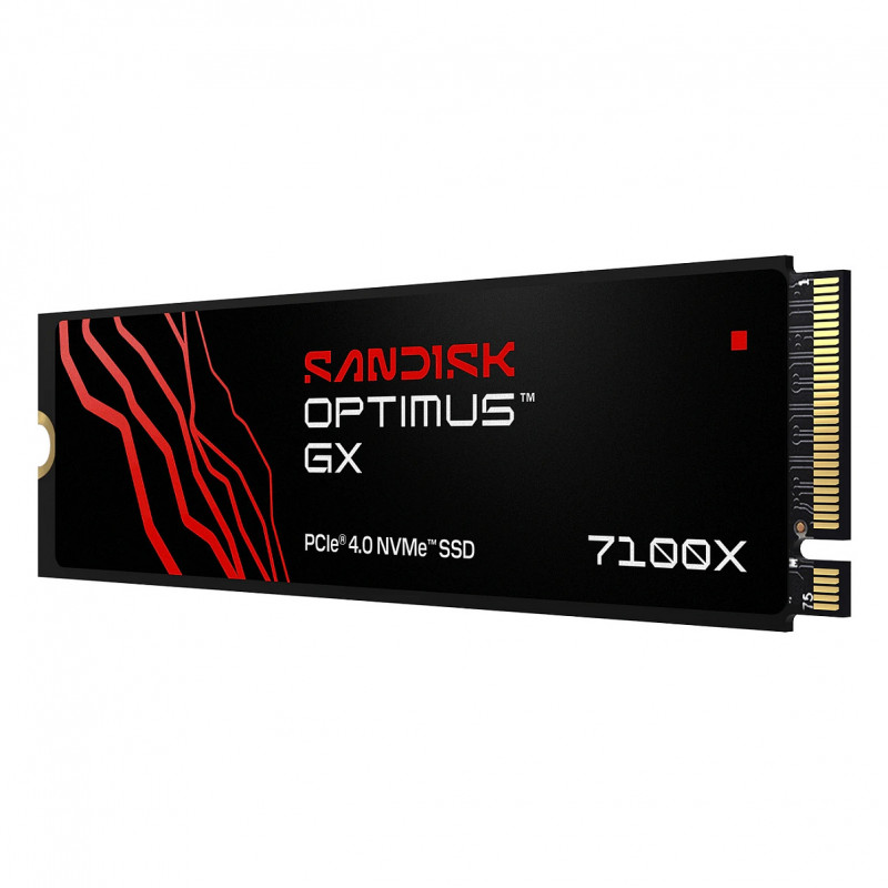 SanDisk Optimus GX 7100X 2 TB M.2 interne SSD, 7250 MB/s