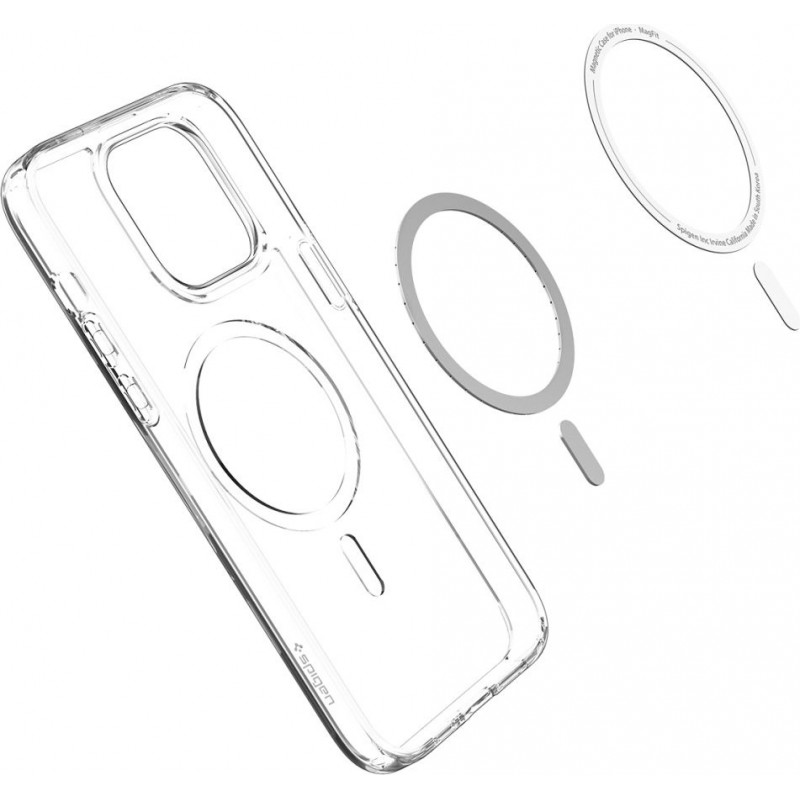 Spigen Ultra Hybrid Mag (ACS04969) MagSafe-Hülle für Apple iPhone 14 Pro, Weiß