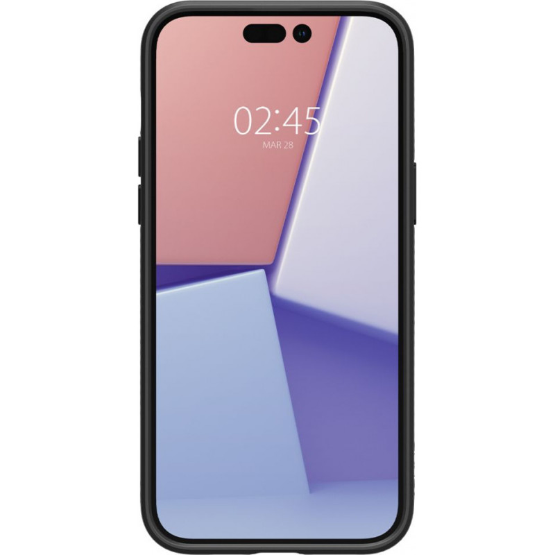 Spigen Liquid Air (ACS04957) Hülle für Apple iPhone 14 Pro, Mattschwarz
