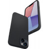 Spigen Silicone Fit Mag (ACS04920) MagSafe-Hülle für Apple iPhone 14 Plus / 15 Plus, Schwarz