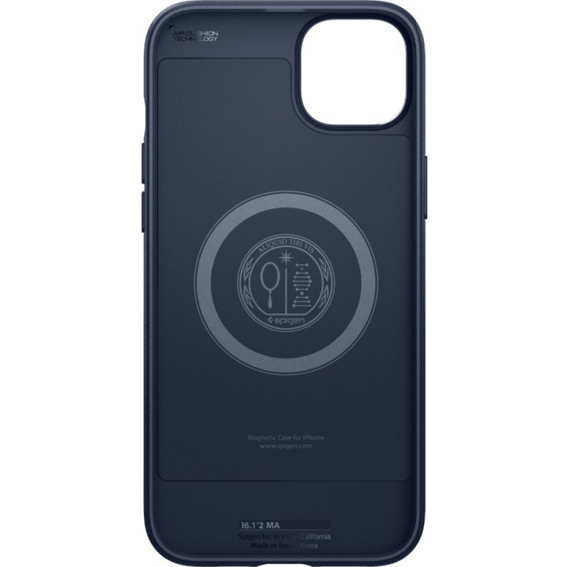 Spigen Mag Armor (ACS04919) Hülle für Apple iPhone 14 Plus / 15 Plus, Navy Blue