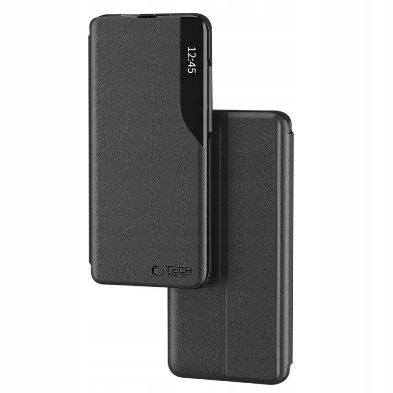 Tech-Protect Smart View Hülle für Xiaomi Redmi 12, Schwarz
