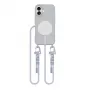Tech-Protect MagNecklace 26328-0 MagSafe Hülle für Apple iPhone 16, Grau