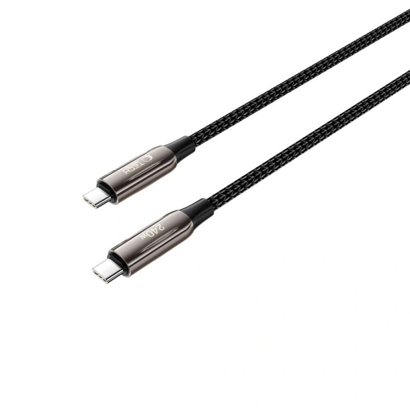 Tech-Protect UB10T Ultraboost USB-C / USB-C Kabel PD240W/QC4.0, 100 cm, Schwarz
