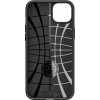 Spigen Liquid Air Apple iPhone 14 Plus / 15 Plus Hülle, Mattschwarz