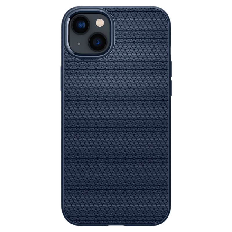 Spigen Liquid Air Apple iPhone 14 Plus / 15 Plus Hülle, Navy Blue