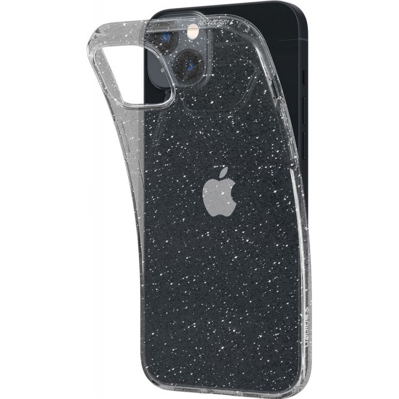 Spigen Liquid Crystal Apple iPhone 14 Plus / 15 Plus Hülle, Glitter Crystal