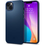 Spigen Thin Fit Apple iPhone 14 Plus / 15 Plus Hülle, Navy Blue