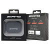 Mercedes-AMG AMAP2SLWK Leather Big Logo Hülle für Apple AirPods Pro 2 (2022/2023), schwarz, weißes Logo