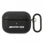 Mercedes-AMG AMAPSLWK Apple AirPods Pro Hülle AMG Leather Big Logo, Schwarz
