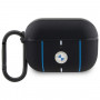 BMW BMAP222RVSK Color Lines Hülle für Apple AirPods Pro 2 (2022/2023), schwarz