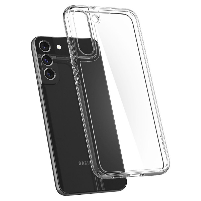 Spigen Ultra Hybrid Samsung Galaxy S22 Hülle, Crystal Clear