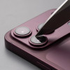 Tech-Protect Camfull Fit+ Apple iPhone 18 Pro Max Kameraglas-Schutz, Burgundy