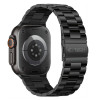 Tech-Protect Stainless THP6099 Apple Watch 8 / 9 / 10 / 11 / 12 / SE / Ultra 44/45/46/49 mm Edelstahlarmband, Schwarz