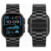 Tech-Protect Stainless THP6099 Apple Watch 8 / 9 / 10 / 11 / 12 / SE / Ultra 44/45/46/49 mm Edelstahlarmband, Schwarz