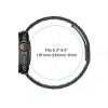 Tech-Protect Stainless THP6099 Apple Watch 8 / 9 / 10 / 11 / 12 / SE / Ultra 44/45/46/49 mm Edelstahlarmband, Schwarz
