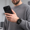Tech-Protect Stainless THP6099 Apple Watch 8 / 9 / 10 / 11 / 12 / SE / Ultra 44/45/46/49 mm Edelstahlarmband, Schwarz
