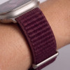 Tech-Protect Nylonloop Apple Watch 8 / 9 / 10 / 11 / 12 / SE / Ultra 44/45/46/49 mm Armband, Deep Burgundy